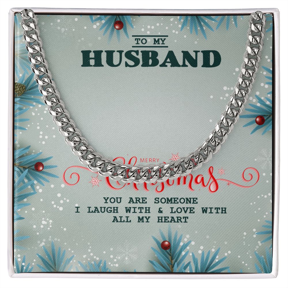 Christmas Gift to My Husband - Chain Necklace for Men