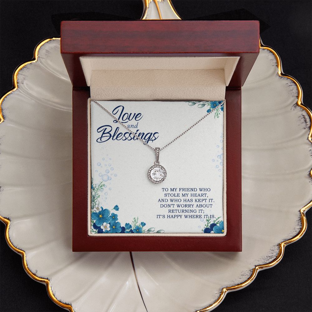 Love and Blessings Necklace - To My Friend