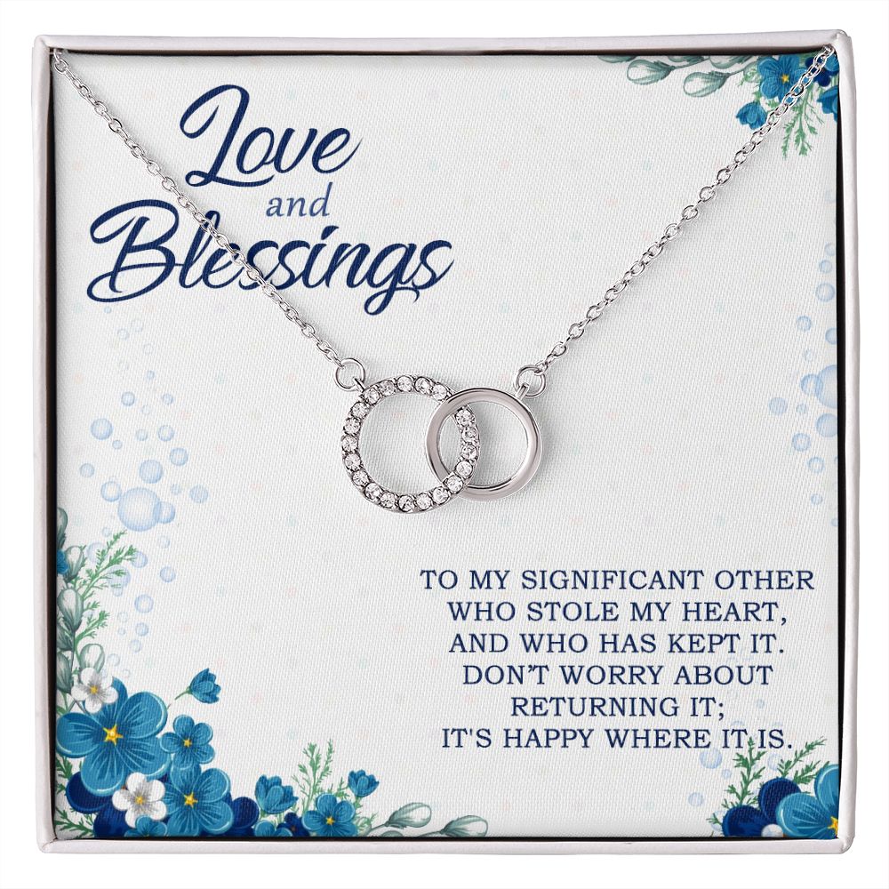 Perfect Togetherness Necklace - To My Significant Other