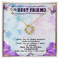 Friendship Love Knot Necklace - To My Best Friend