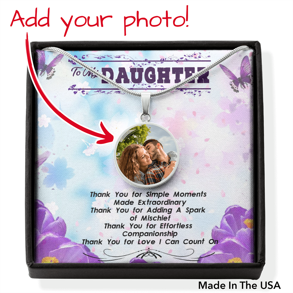 Custom Engraving Option - Patent-Pending Jewelry - Perfect Keepsake for My Daughter - Gift for Women (Best-Seller)